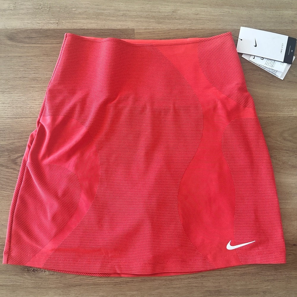 Nike Dri-FIT UV Tour Woman’s Golf Skirt - Ember Glow (Size S)- NWT - Picture 8 of 15